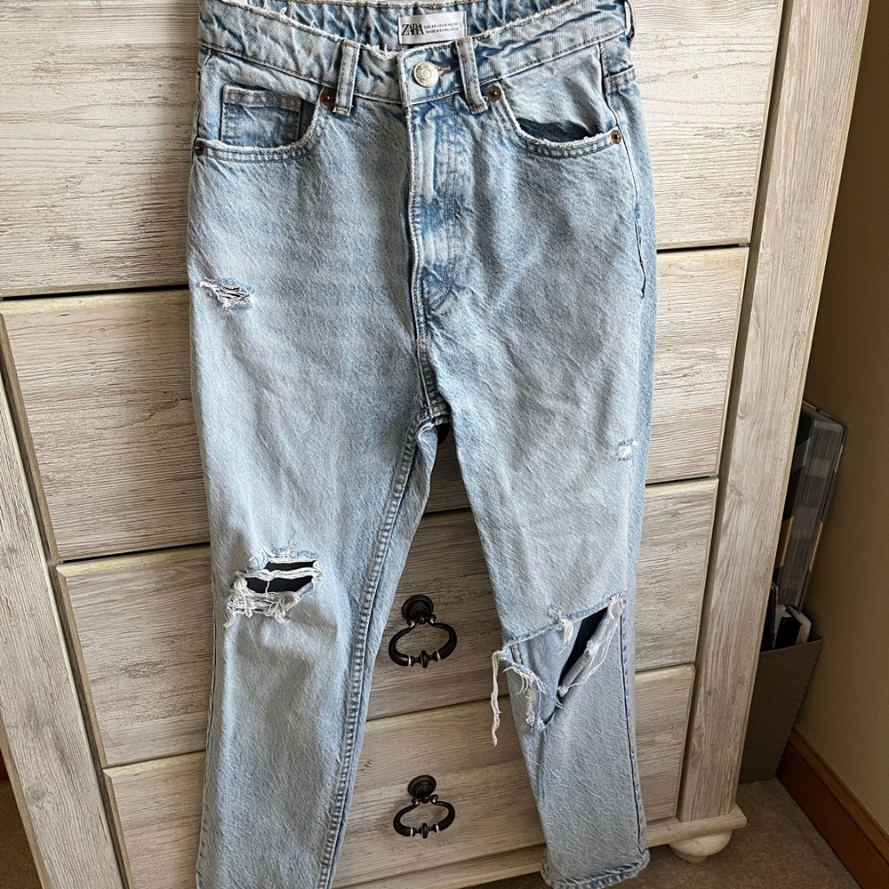 Zara Denim Blue Jeans